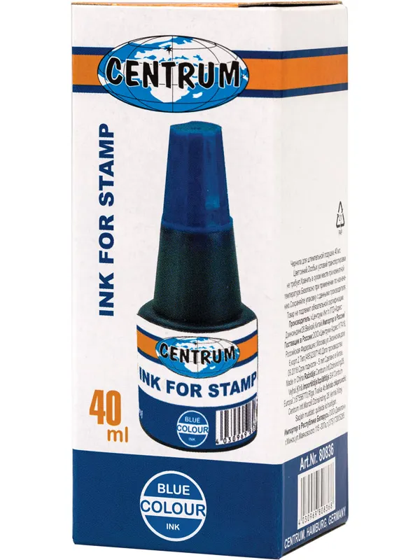 Prece Zīmogu tinte 40ml zila Attēls