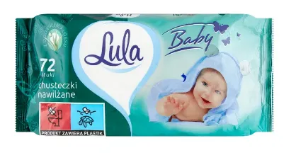 Prece Mitrās salvetes Lula Baby ar Aloje Vera 72gb Attēls