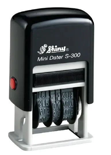 Prece Zīmogs datumotājs S-300-mini 3mm Shiny Attēls