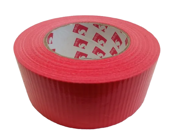 Prece Līmlenta mitrumizturīga 50mmX50m sarkana 0.4kg Attēls