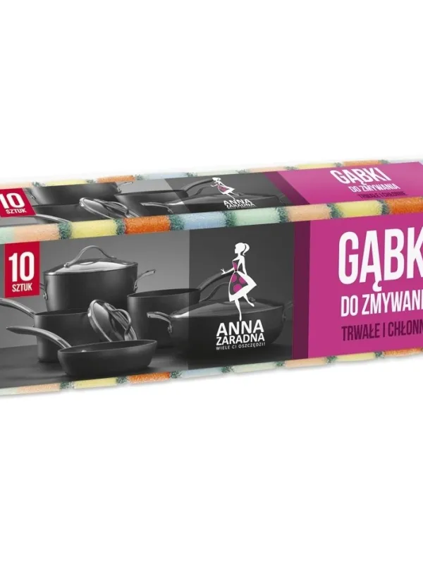 Prece Švamme AZ trauku mazgāšanai 10gab. Attēls