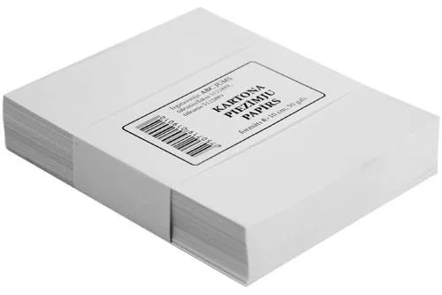Prece Piezīmju kartons 6x10cm 50lp Attēls