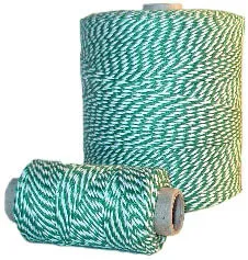 Prece Aukla 350m/100gr zaļa/balta Attēls