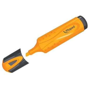 Prece Teksta marķieris Maped Fluo oranžs Attēls