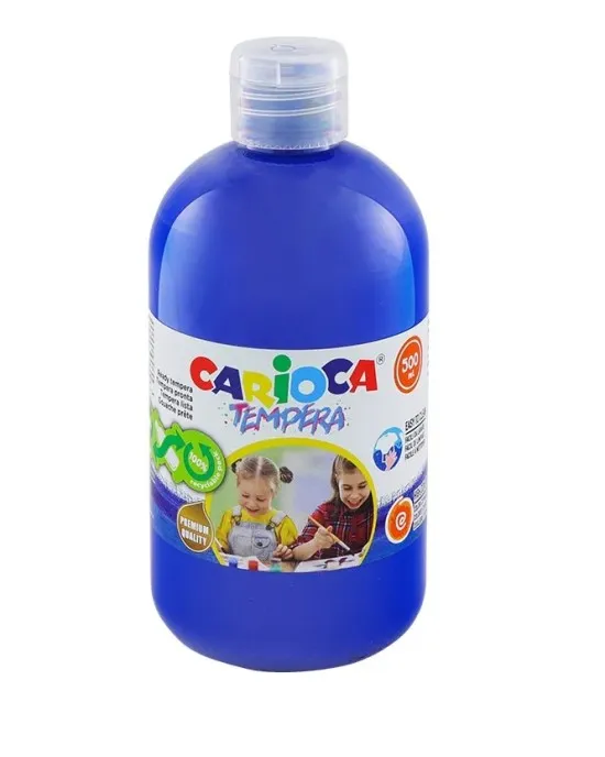 Prece Guaša krāsa 500ml Carioca 27/17 tumši zila Attēls