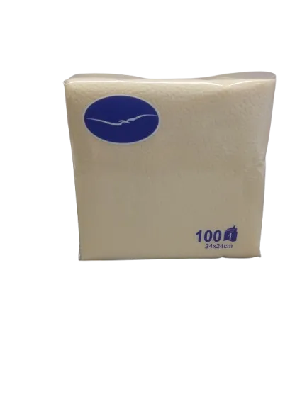 Prece Salvetes 24x24 (100gb) Lenek krēmkrāsas Attēls