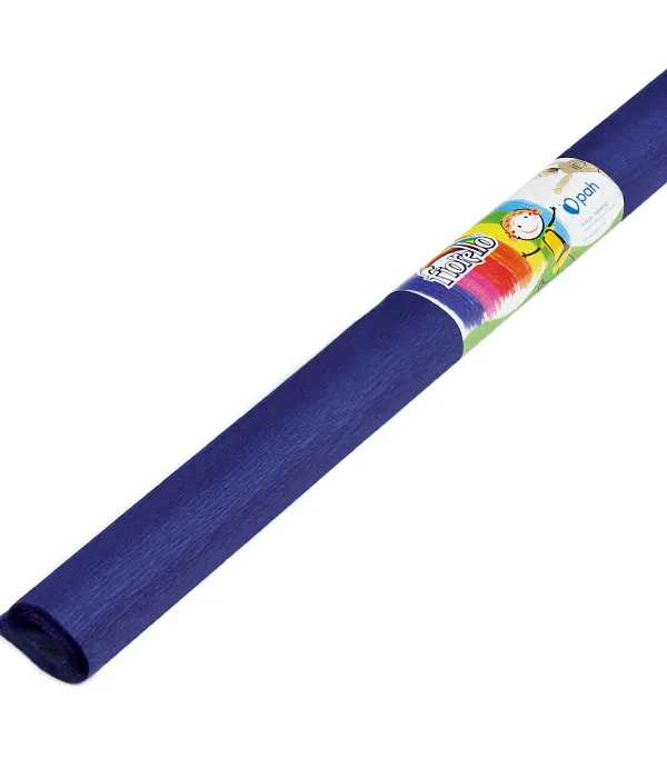 Prece Kreppapīrs Fiorello 200x50cm tumši zils Attēls