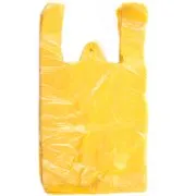 Prece Maisiņi HDPE 25x12x45(t/gab. 3.272kg)100gab dzelteni Attēls