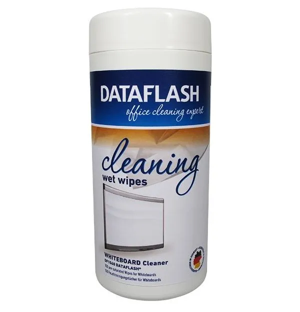 Prece Tāfeles tīrīšanas salvetes Data Flash 100gab Attēls