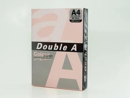 Prece Papīrs krāsains A4,75g/m2, Double A, 25lp, Flamingo Attēls