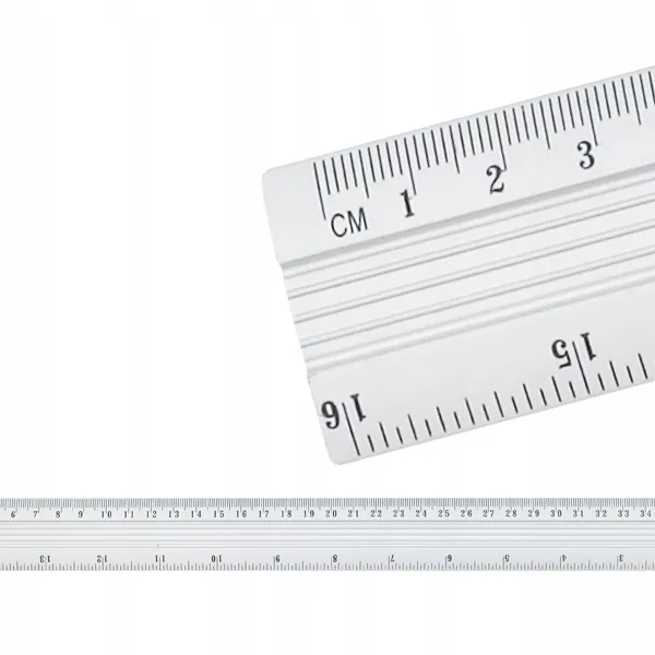 Prece Lineāls 40cm Grand alumīnija. Attēls