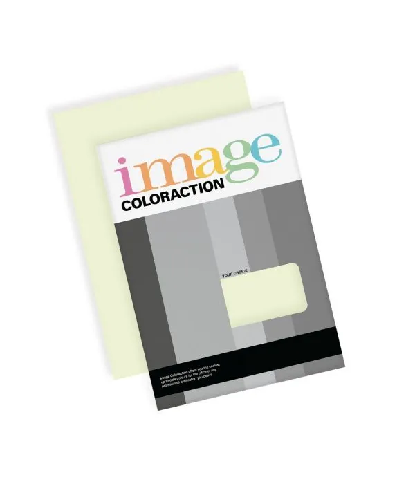 Prece Krāsains papīrs A4 Image Coloraction 80g, 50lp, Nr.61 Light green Attēls