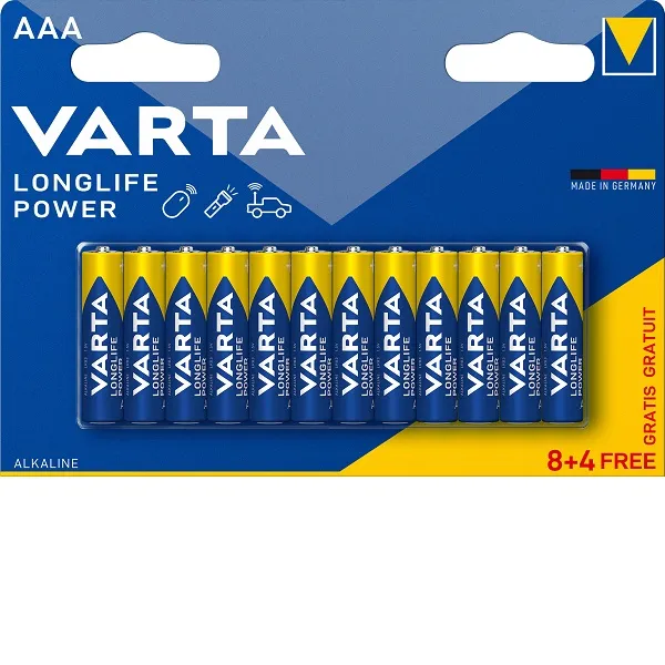 Prece Baterija AAA/R03 Varta 12gab. Attēls