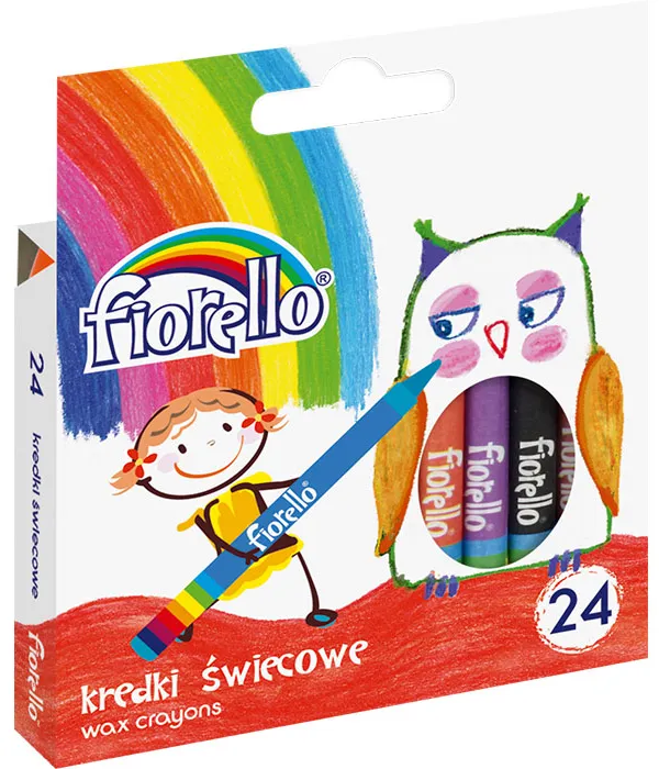 Prece Krītiņi vaska 24 krāsu Attēls