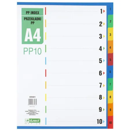 Prece Dokumentu sadalītājs 1- 10 kr. Attēls