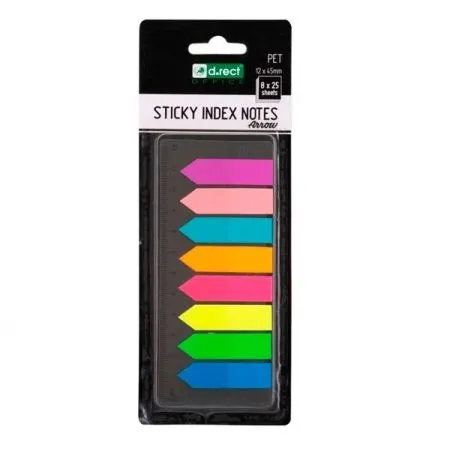 Prece Indeksi plastikāta 12x45mm, 8x25gb Attēls