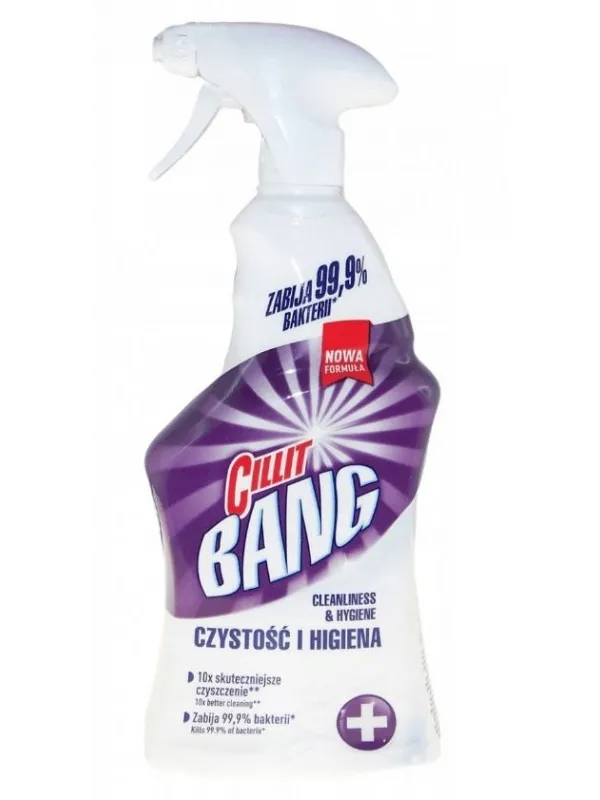 Prece Tīrīšanas līdz. Bleach&amp;Hygiene Cillit Bang 750ml Attēls