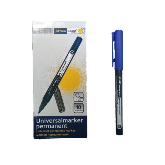 Prece Marķieris permanents M 1.0 zils Attēls