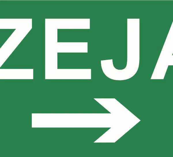 Prece Uzlīme - IZEJA (pa labi) 19.5x9.5cm Attēls