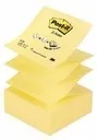 Prece Līmlapiņas 76x76mm z-veida 3M Post-it dzeltenas Attēls