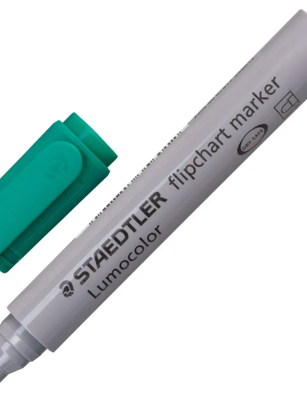 Prece Marķieris Flipchart tāfelēm Staedtler zaļš Attēls