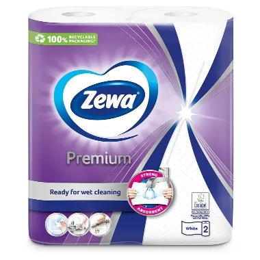 Prece Dvieļi 2sl. 51loksne Zewa Premium Attēls