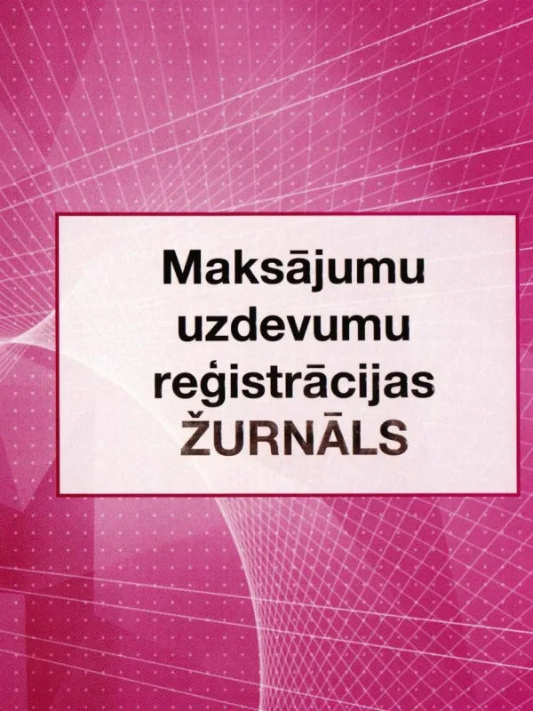 Prece Maksājumu uzdevumu reģ.žurn.A5Z,48 lapas Attēls