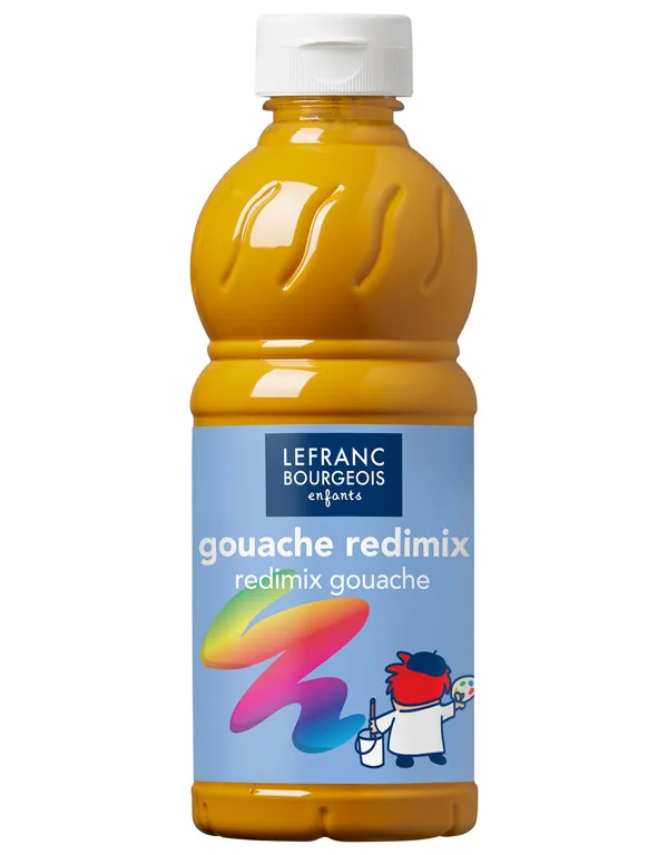Prece Guaša krāsa Redimix 500ml 302 yellow ochre Attēls