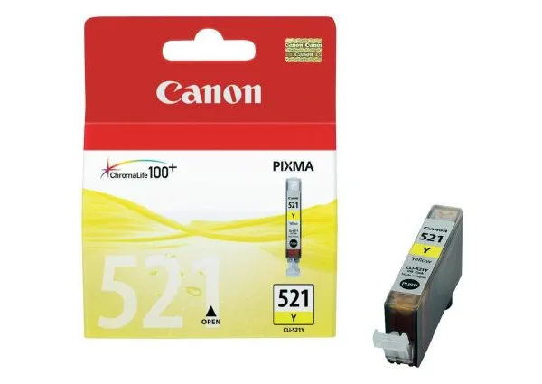 Prece Kārtridžs Canon CLI-521Yellow Attēls