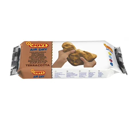 Prece Cietējoša plastika JOVI AIR DRY brūna, 500g Attēls