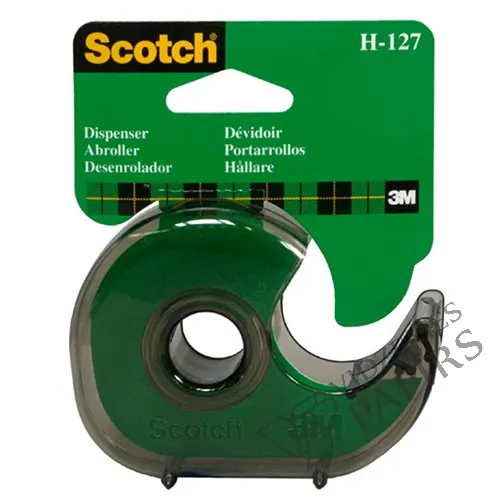 Prece Līmlentes turētājs Scotch H-127, caurspīdīgs Attēls