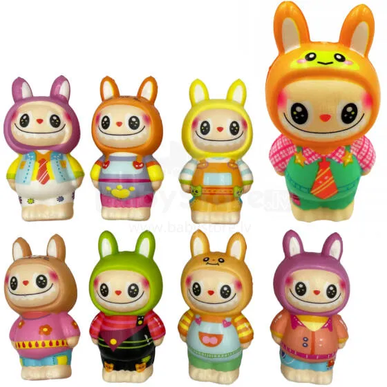 Prece Rotaļlieta - gumijas Labubu 12cm tīklā Attēls