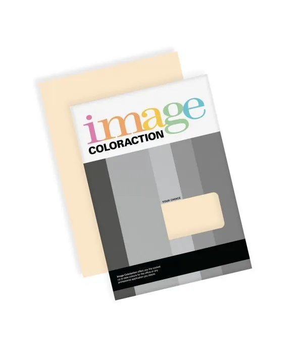 Prece Krāsains papīrs A4 Image Coloration 80g, 50lp, Nr.13, krēma Attēls