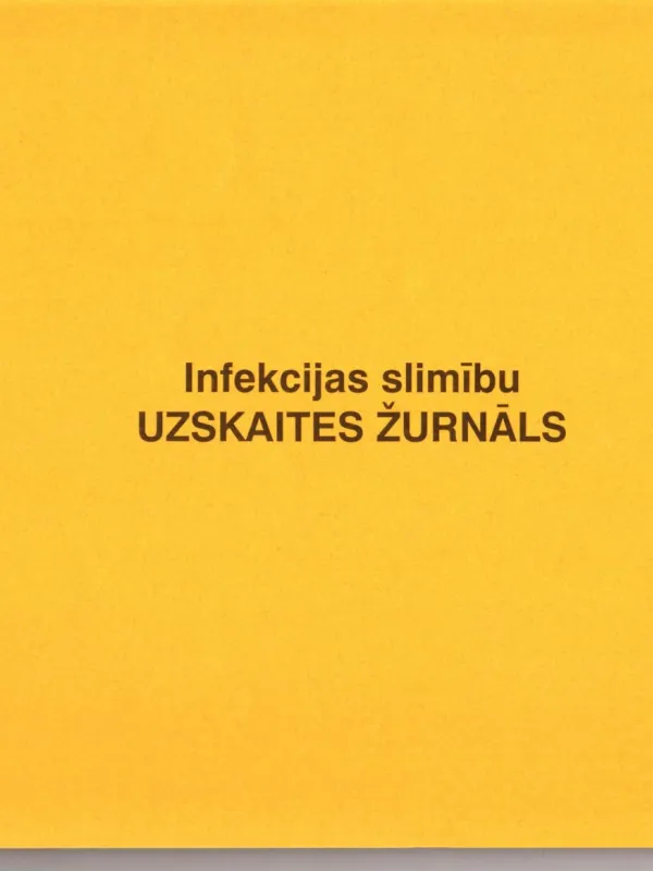 Prece Infekciju slimību uzsk. žurnāls 060/u Attēls