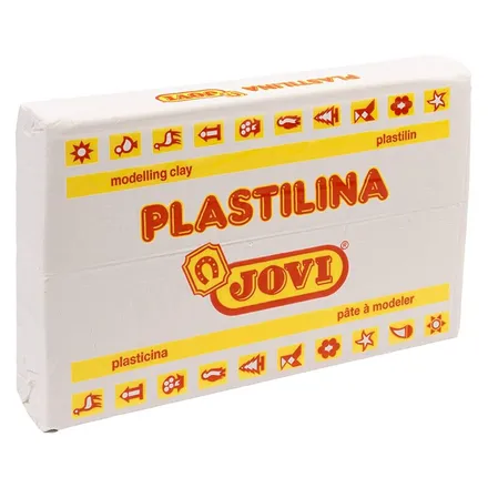 Prece Plastilīns Jovi 350gr balts Attēls