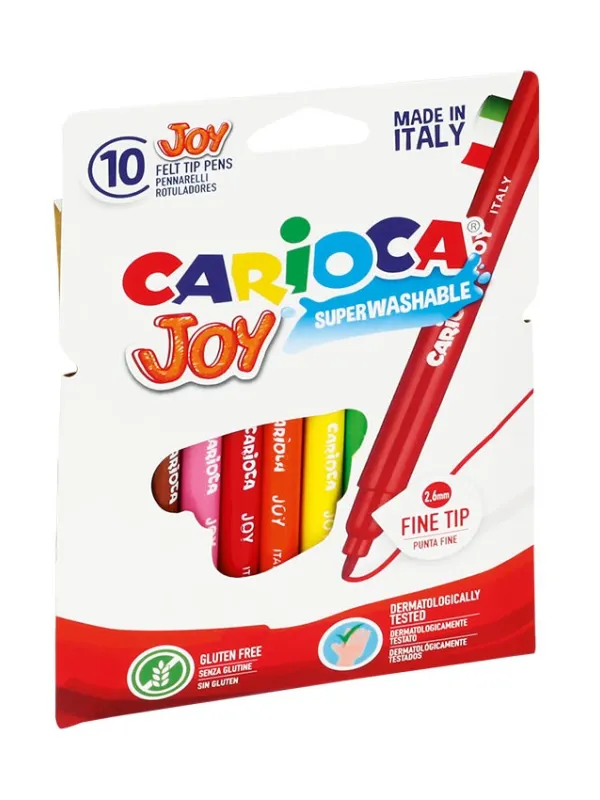 Prece Flomāsteri CARIOCA Joy, 10 krāsas Attēls