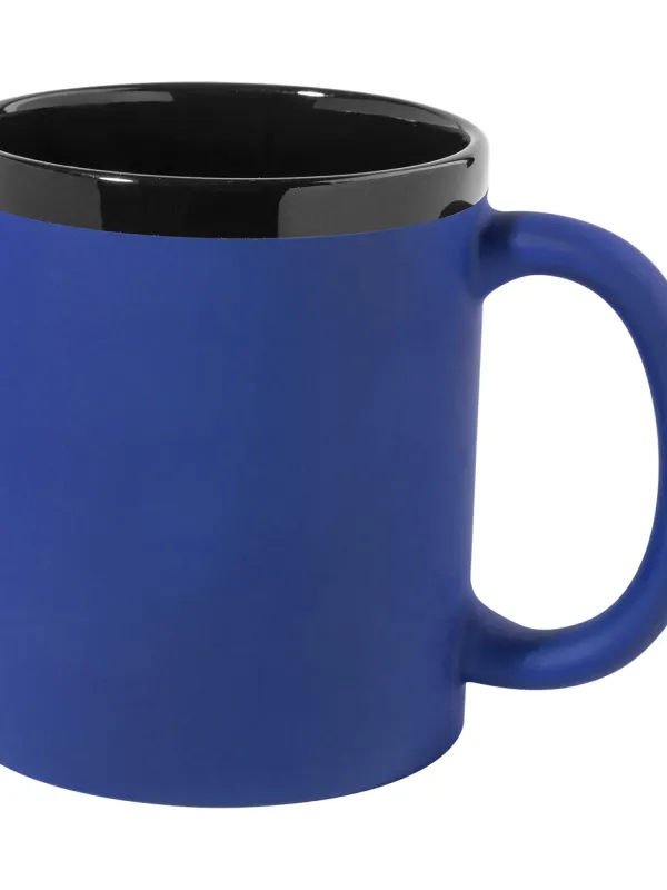 Prece Krūze keram. Zila/melna KOVARY 300 ml AP Attēls