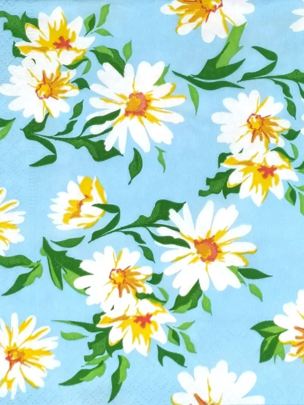 Prece Salvetes 33cm Daisies Attēls