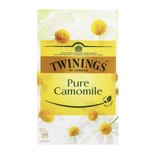 Prece Tēja Twinings Pure, 20paciņas, 20g, kumelīšu tēja Attēls