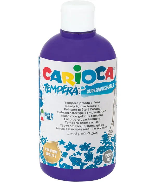 Prece Guaša krāsa Carioca tempera 500ml violeta Attēls