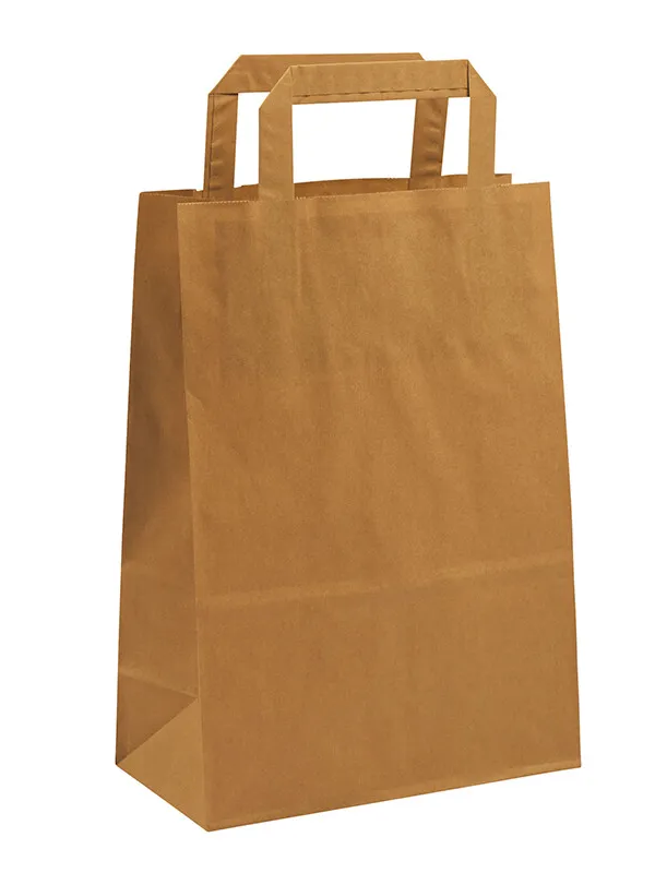 Prece Maisiņš papīra brūns 180x80x220mm(t/gb.7kg)1gab Attēls