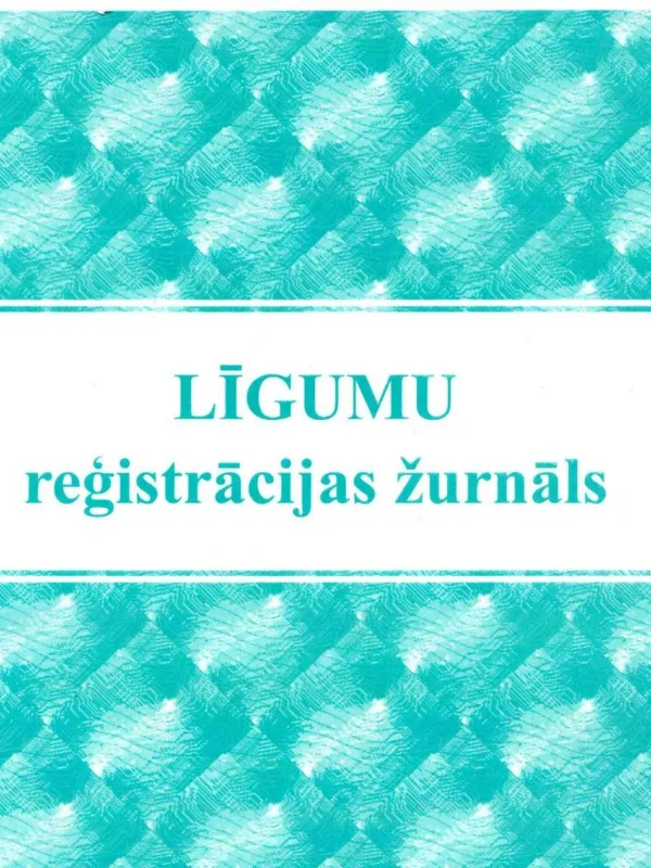 Prece Līgumu reģistrācijas žurnāls A5/24 Attēls