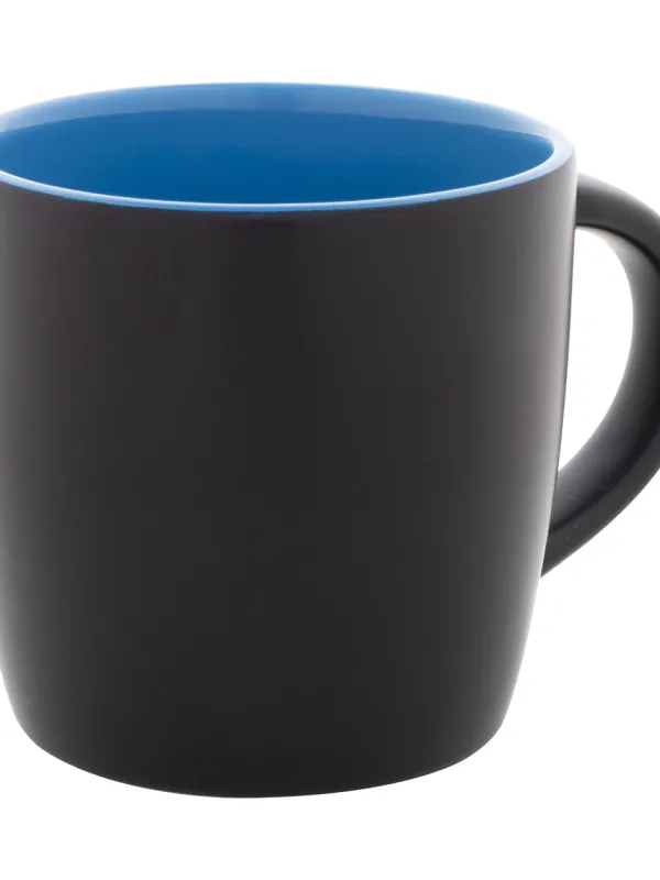 Prece Krūze keram. Melna/zila SCULPTUS 300 ml AP Attēls