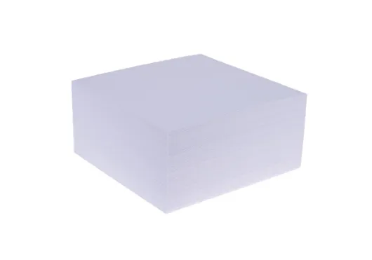 Prece Piezīmju papīrs 7.5x7.5cm, balts Attēls