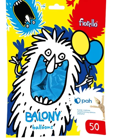 Prece Baloni 12, 50gab, metal blue Attēls