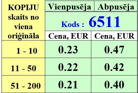 Prece Kopēšana A3 m/b automātiskā režīmā Attēls