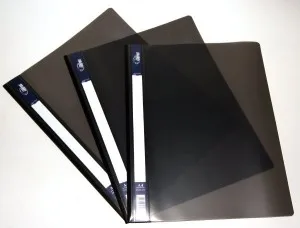 Prece Ātršuvējs A4+ Forpus plastmasas, melns Attēls
