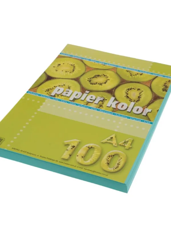 Prece Papīrs Kreska A4, 80g/m², 100lp, tirkīza Attēls