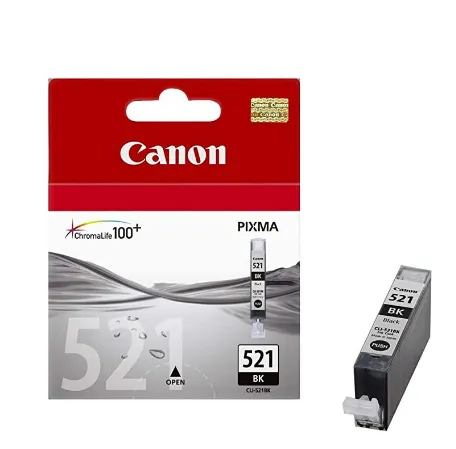 Prece Kārtridžs Canon CLI-521 Black 9ml Attēls