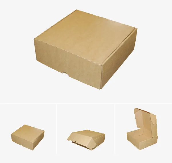 Prece Gofrēta kartona kaste 180x180x120mm Attēls